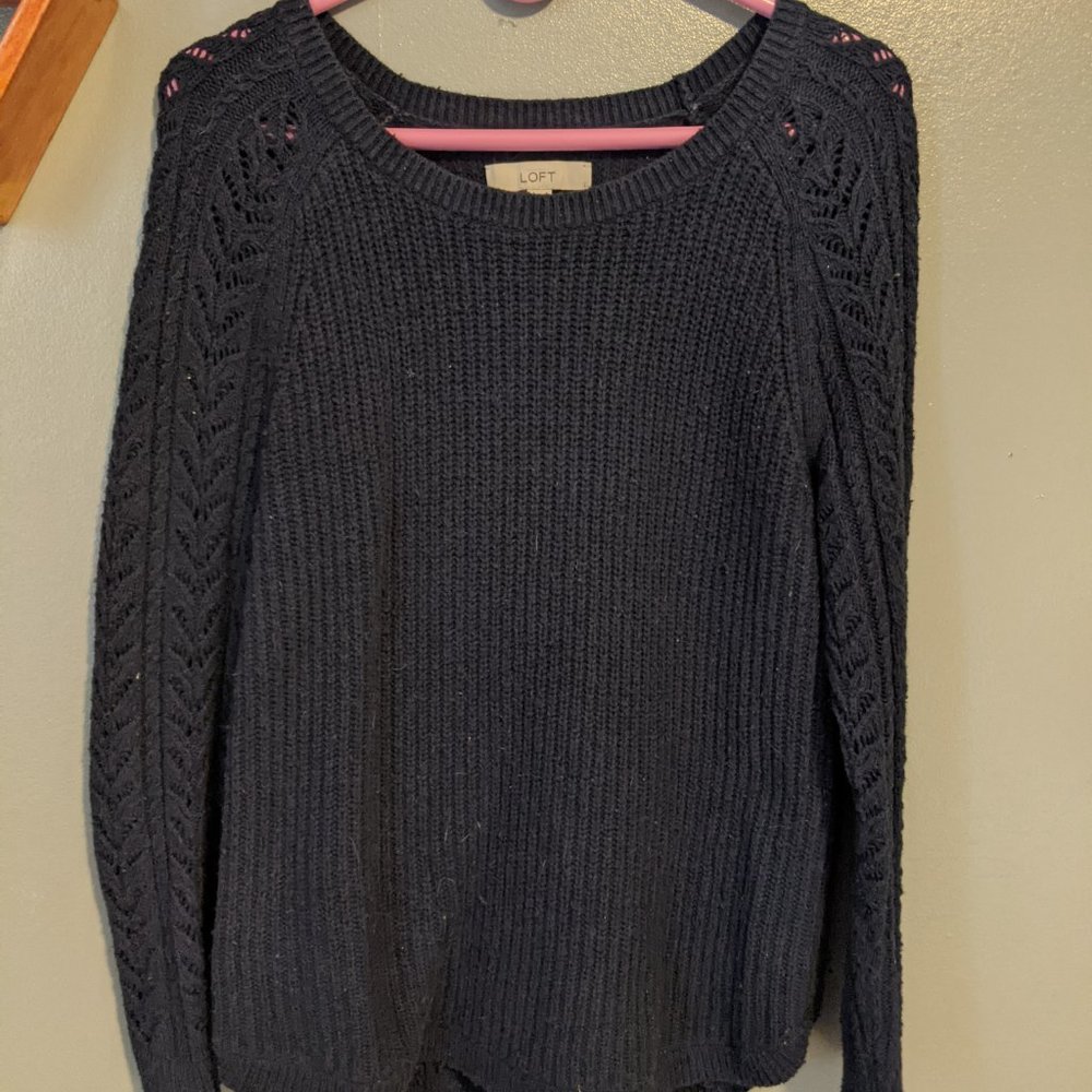 Dark Blue Loft Sweater